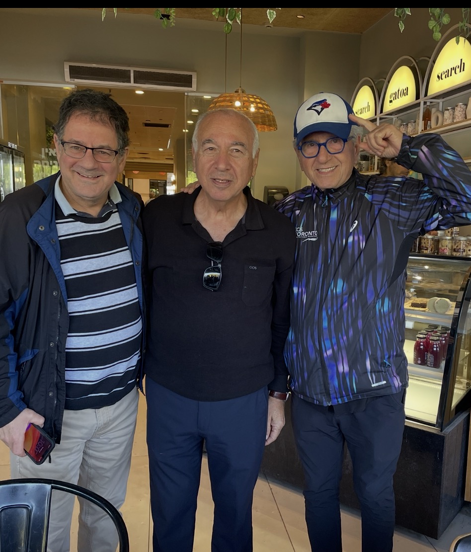 Mike Colle visiting a local business